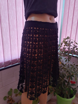 Handmade crochet skirt - Ready for shipping!