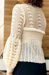 Crochet crop top, handmade summer top