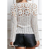 Handmade crochet cute summer women crochet blouse - MADE TO ORDER - AsDidy fashion