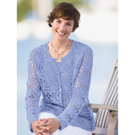 Elegant crochet  cardigan - AsDidy fashion
