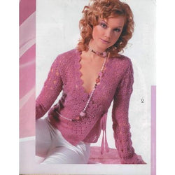 Elegant crochet  cardigan, jacket - AsDidy fashion