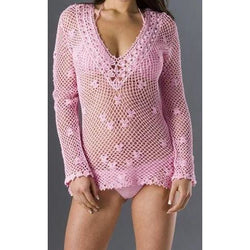 Crochet beach cover up, beach top, crochet top outfit, Made to order, FREE SHIPPING - Crochet clothes