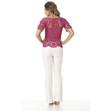 Handmade crochet summer women crochet blouse - AsDidy fashion
