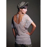 Handmade crochet cute summer women crochet blouse MADE TO ORDER - AsDidy fashion