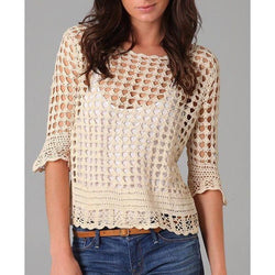 Handmade crochet cute summer women crochet top - MADE TO ORDER - AsDidy fashion