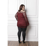Plus size  women crochet blouse - MADE TO ORDER - AsDidy fashion