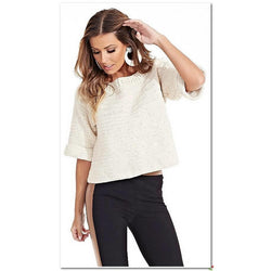 White crochet summer top - AsDidy fashion