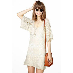 Crochet mini dress,beach dress, party dress, Made to order, FREE SHIPPING