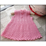 Pink Crochet Dress - AsDidy fashion
