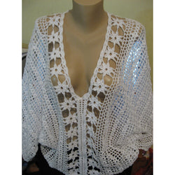 PDF Pattern only - a crochet spring/summer fashion crochet blouse - AsDidy fashion