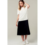Paint drops and pearl embellishment white t-shirt - AsDidy fashion