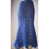 White crochet maxi skirt - Made to order - Crochet clothes