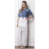 Crochet maxi skirt - AsDidy fashion