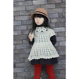 Handmade crochet summer girls dress, Pattern only, in different sizes, written in English, with pictures of the proccess of crocheting - AsDidy fashion