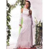Wedding elegant crochet women dress - AsDidy fashion