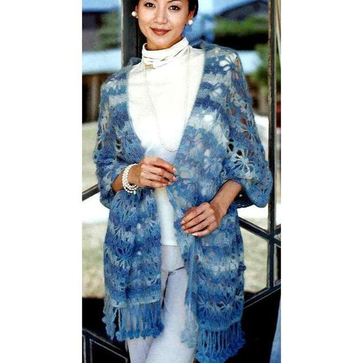 Elegant crochet women winter shawl - AsDidy fashion