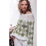 Handmade crochet cute summer women crochet blouse - MADE TO ORDER - AsDidy fashion