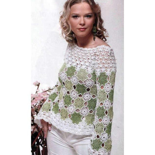Handmade crochet cute summer women crochet blouse - MADE TO ORDER - AsDidy fashion