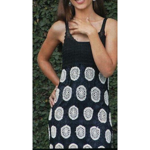 PDF Pattern only - a crochet summer mini crochet dress - Digital file - AsDidy fashion